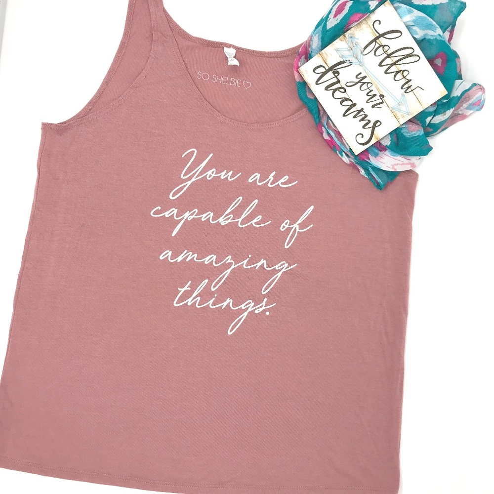 You are capable Graphic Tank | C10034_35 - Picture 3 of 3